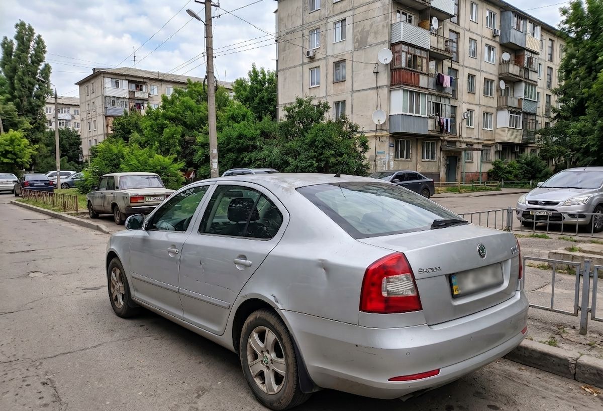 Викуплена Skoda Octavia A5 у Білій Церкві